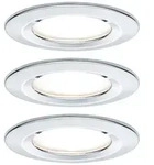Paulmann Einbauspot-Set, 78 mm, F, 7.8x7.5x7.8 cm, Lampen & Leuchten,