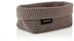 Blomus Aufbewahrungsk&ouml;rbchen, Taupe, Textil, rechteckig, 12x9x20 cm, faltbar, Ordnen