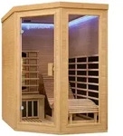 Artsauna Infrarotkabine, Natur, Holz, 130x190x190 cm, Freizeit, Wellness,