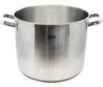 ELO Gem&uuml;setopf Profi Cuisine, Silber, Metall, 13,5 L, rund, Messskala,