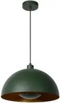 Lucide H&auml;ngeleuchte Siemon, Gr&uuml;n, Messing, Metall, rund,rund, 150 cm, RoHS, Reach,