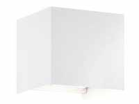 Fischer & Honsel Led-Wandleuchte Wall, Weiß, Metall, G, 10x10 cm, Lampen &...
