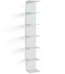 Vicco Wandregal, Wei&szlig;, Holzwerkstoff, 6 F&auml;cher, Rechteckig, 30x190x28 cm,