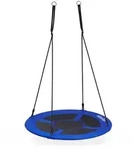 Relaxdays Nestschaukel, Mehrfarbig, Kunststoff, Metall, 100x145x100 cm,...