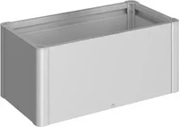 Biohort HOCHBEET Silber 102x45x53 cm