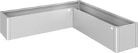 Biohort HOCHBEET Silber 201x201 cm