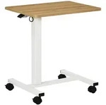 Homcom Schreibtisch, Natur, Kunststoff, 48x110x65 cm, Arbeitszimmer, Schreibtische,