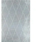 Tom Tailor Vintage-Teppich Fine Line, Hellblau, Textil, Raute, rechteckig, 140x200