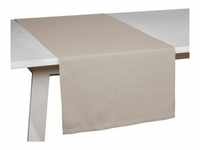 Pichler Tischläufer, Sand, Textil, Uni, rechteckig, 50x150 cm, Wohntextilien,
