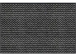 wash+dry Fussmatte Duo Pepper, Schwarz, Textil, Streifen, rechteckig, 60x90 cm,