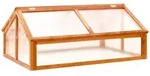 vidaXL Gew&auml;chshaus, Braun, Holz, 114x50x80 cm, Gartenzubeh&ouml;r, Gew&auml;chsh&auml;user