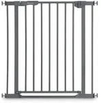 Hauck T&uuml;rschutzgitter Clear Step Autoclose 2, Dunkelgrau, Metall, Kunststoff, 75 -