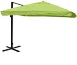 MCW Ampelschirm, Gr&uuml;n, Textil, 360x300 cm, Sonnen- & Sichtschutz, Sonnenschirme,