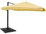 MCW Ampelschirm, Wei&szlig;, Textil, 400x300 cm, Sonnen- & Sichtschutz,...
