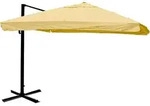 MCW Ampelschirm, Wei&szlig;, Textil, 400x300 cm, Sonnen- & Sichtschutz,...