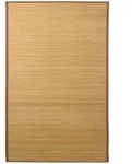 vidaXL Teppich, Braun, Holz, 100x160 cm, Teppiche & B&ouml;den, Teppiche