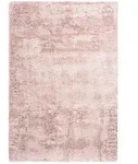 Kayoom Hochflorteppich, Rosa, Textil, meliert, rechteckig, 160x230 cm, pflegeleicht,