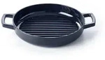 Beka, Schwarz, Keramik, 29x6x1 cm, Kochen, Pfannen, Grillpfannen