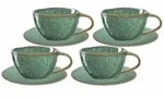 Leonardo Living Cappuccinotassen, Gr&uuml;n, Keramik, 0.29 L, Kaffee & Tee, Tassen,