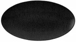 Seltmann Weiden Servierplatte, Schwarz, Keramik, Oval, 17.9x2.5x32.9 cm, Tischkultur