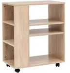 Mid.you Beistellregal, Eiche, Holzwerkstoff, 4 F&auml;cher, 60x75x35 cm, stehend,...