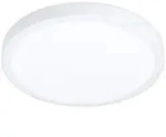 Eglo Badezimmer-Deckenleuchte Fueva 5, Wei&szlig;, Metall, Kunststoff, rund,rund, 2.8 cm,