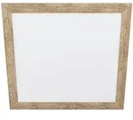 Eglo Led-Paneel Piglionasso, Wei&szlig;, Hellbraun, Holz, Metall, Kunststoff,