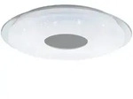Eglo Deckenleuchte Lanciano-Z, Wei&szlig;, Chrom, Metall, Kunststoff, rund,rund, F, 8 cm,