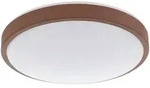 Eglo Deckenleuchte, Wei&szlig;, Mokka, Metall, Kunststoff, rund,rund, 9 cm, Lampen &