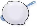 Echtwerk Bratpfanne, Blau, Metall, 27x4.5x42.5 cm, backofengeeignet, kratzfest,
