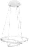 Eglo H&auml;ngeleuchte Lobinero-Z, Wei&szlig;, Metall, Kunststoff, rund,rund, 110 cm,