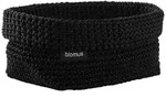 Blomus Aufbewahrungsk&ouml;rbchen Tela, Schwarz, Textil, rechteckig, 20x9x12 cm,...