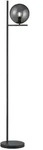 Trio Leuchten Stehleuchte Pure, Anthrazit, Metall, Glas, 25x150x25 cm, Lampen &