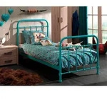 Vipack Kinder-/Juniorbett, T&uuml;rkis, Metall, 90x200 cm, Kinder- & Jugendzimmer,