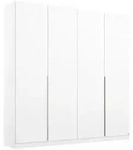 Rauch M&ouml;bel Dreht&uuml;renschrank Rauch Alabama, Wei&szlig;, Holzwerkstoff, 4 F&auml;cher,