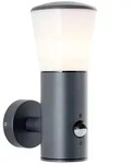 Brilliant Aussenwandleuchte, Chrom, Metall, 10.5x24x16 cm, Lampen & Leuchten,