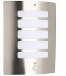 Brilliant Aussenwandleuchte, Edelstahl, Metall, 23x29x9 cm, Lampen & Leuchten,