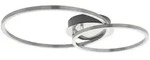Eglo Deckenleuchte, Wei&szlig;, Nickel, Metall, Kunststoff, rund,rund, 30x12x45 cm, Lampen