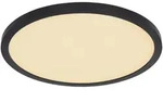 Globo LED-Deckenleuchte Sapana, Opal, Schwarz, Wei&szlig;, Kunststoff, rund,rund, 2.5 cm,