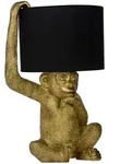 Lucide Tischleuchte Extravaganza Chimp, Schwarz, Textil, 30x45x30 cm, RoHS,...