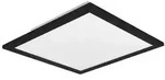 Led-Deckenleuchte Alpha, Schwarz, Metall, quadratisch,quadratisch, 30x5x30 cm, Lampen