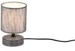 Trio Leuchten Tischlampe, Grau, Keramik, 13x20.5x13 cm, Lampen & Leuchten,