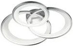 Trio Leuchten Led-Deckenleuchte Granada, Chrom, Metall, 71x10x63 cm, 4-fach