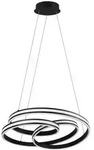 Trio Leuchten Led-H&auml;ngeleuchte Nuria, Schwarz, Metall, 60x150x60 cm, Lampen &