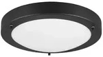 Trio Leuchten Badezimmer-Deckenleuchte Condus, Schwarz, Wei&szlig;, Metall, Glas,