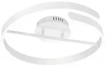 Led-Deckenleuchte Parma, Wei&szlig;, Metall, 13.5 cm, Lampen & Leuchten, Innenbeleuchtung,