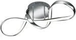 Led-Deckenleuchte Perugia, Chrom, Metall, 60x22x18 cm, Lampen & Leuchten,