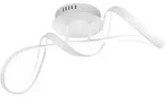 Led-Deckenleuchte Perugia, Wei&szlig;, Metall, 60x22x18 cm, Lampen & Leuchten,