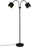 Trio Leuchten Stehlampe, Schwarz, Metall, 60x130x60 cm, Lampen & Leuchten,