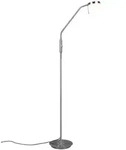 Trio Leuchten Led-Stehleuchte, F, 25x145 cm, schwenkbar, Flexarm, mit Schalter,
